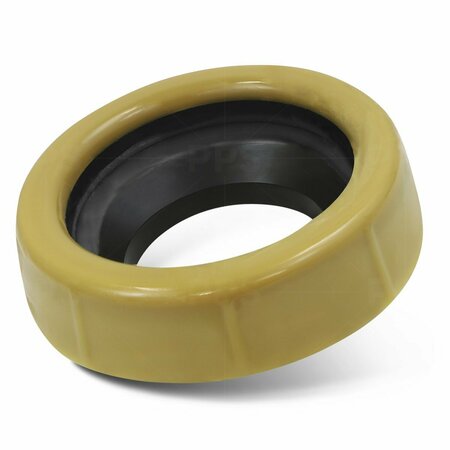 EVERFLOW Toilet Wax Ring Gasket w/ Flange Fits 3''&4'' Toilet Bowl Waste Line TRZR1001